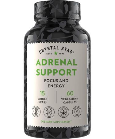 Crystal Star Adrenal Support 60 Vegetarian Capsules