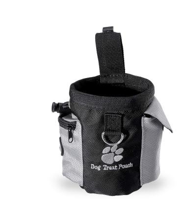 Food bags for dogs training bag dog ueetek oxford hands free dog treat pocket with built -in poop bag donor 12.5 * 8 * 12.5cm (l * w * h)