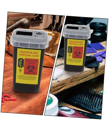 FRCOLOR 6-Pack Razor Blade Disposal Container | Safe Storage for Waste Blades | International Shipping Available - Buy Online on GoSupps.com