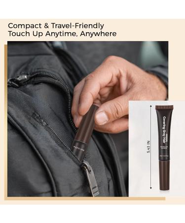 Crayon de coloration pour cheveux gris pour femmes et hommes crayon de retouche base d'extraits naturels de plantes pour tous les types de cheveux facile appliquer imperm able et r sistant la Noir - Buy Online on GoSupps.com