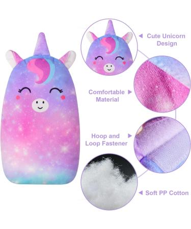 Basumee Unicorn Seat Belt Covers for Kids - Seatbelt Pillow & Head Support for Child | Multi-Coloured - Buy Online on GoSupps.com