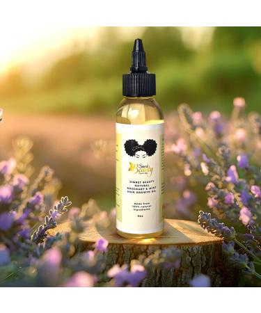 Rosemary Oil for Hair Growth - Organic Mint-Infused Essential Oil for Healthy Scalp & Strengthening - 4 oz - Buy Online on GoSupps.com