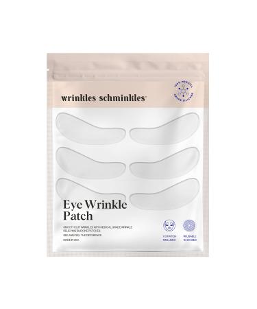 Wrinkles Schminkles Eye Wrinkle Patches | Smooth Eye Wrinkles, Crows Feet & Dark Circles Overnight | 3 Pairs Reusable Medical Grade Silicone Patches 6 Count (Pack of 1) - Buy Online on GoSupps.com