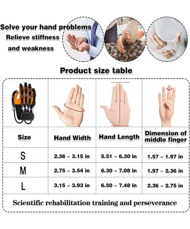 XUETAO Rehabilitation Robot Gloves - Hand Dysfunction Training Device for Stroke Hemiplegia - Finger Exerciser & Strengthener - Medium Left Hand - Buy Online on GoSupps.com