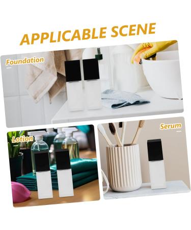 Balacoo Frosted Glass 3pcs Liquid Foundation Bottle Bracket Travel Lotion Refillable Bottles - Buy Online on GoSupps.com