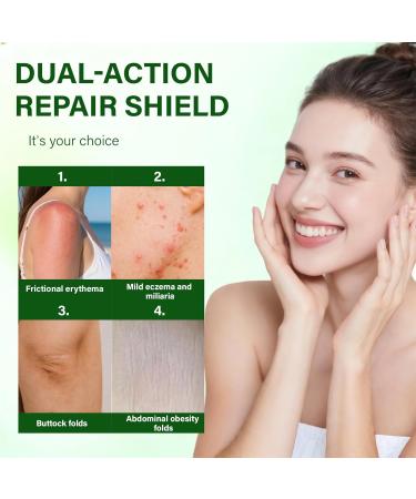 Intertrigo Cream - Intertrigo Barrier Cream With Zinc Oxide & Undecylenic Acid Helps Support Skin Comfort Reduce Moisture & Friction - 2 Oz (1 1) 2 Fl Oz (Pack of 1) 1 - Buy Online on GoSupps.com