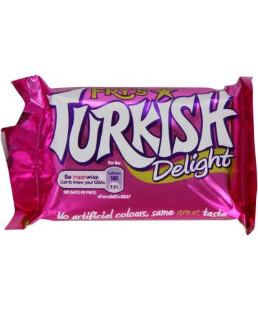 Fry's Turkish Delight British Chocolate Bar x 12 by Fry's - Buy Online on GoSupps.com