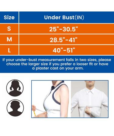 Arm Sling for Shoulder Injury with Waist Strap - Comfort Immobilizer Brace for Rotator Cuff Surgery (Left Small 25-30.5 inch) - International Shipping Available - Buy Online on GoSupps.com