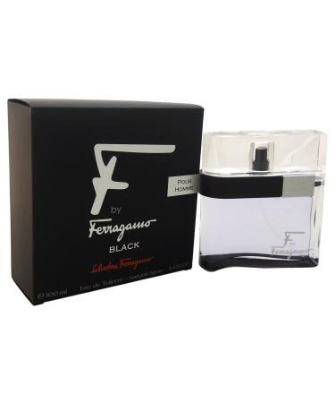 Salvatore Ferragamo F Black 3.4 oz EDT Spray for Men - pack of 1