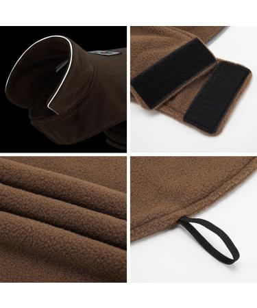 Shop Ecent Winter Dog Coat - Stylish & Cozy Cotton Dog Sweater | S Brown - Perfect for International Shipping - Buy Online on GoSupps.com