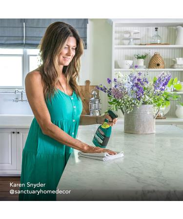 Weiman Disinfectant Granite Cleaner and Polish Bundle - Safely Clean, Disinfect, and Shine Granite, Marble, Quartz, and More - Buy Online on GoSupps.com