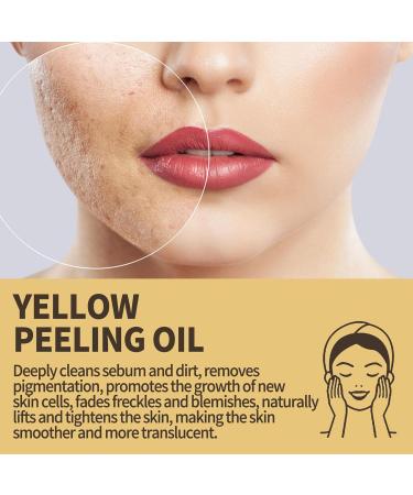 Yellow Peeling Oil Yellow Peeling Oil for Body 176 Oz Skin Care Supplies for Cleansing Whitening Nourishing Your Foot Hand Face Body and More Qihuyi - Buy Online on GoSupps.com