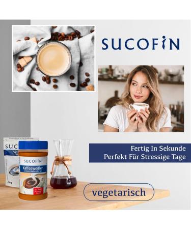 TSI Consumer Goods SUCOFIN Coffee white refined coffee and tea 22pack 12 x 400 g can + 10 x 200 g resealable aroma protection bag value pack - Buy Online on GoSupps.com