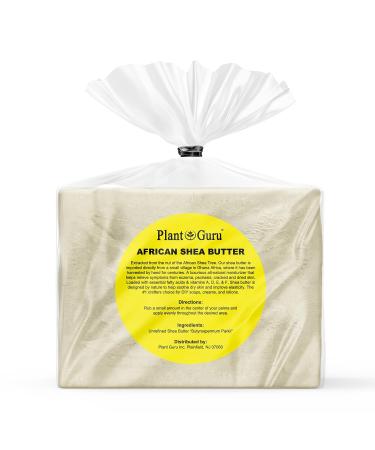 Raw African Shea Butter 10 lbs Bulk Wholesale Block - 100% Pure Natural Unrefined Ivory - Ideal Moisturizer for Skin, Face, Hair Growth - Perfect for DIY Soap and Lip Balm Making - 160 Ounce - Buy Online on GoSupps.com