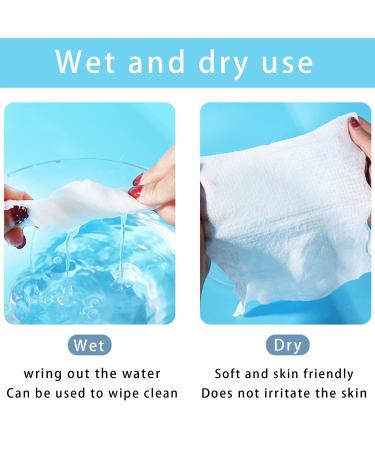 100% Cotton Drying Towels - 100 Pieces of Soft Baby Face Towels Thick Moist & Dry Cloths for All Skin Types - Fleece Fabric (20x15cm) | International Shipping - Buy Online on GoSupps.com