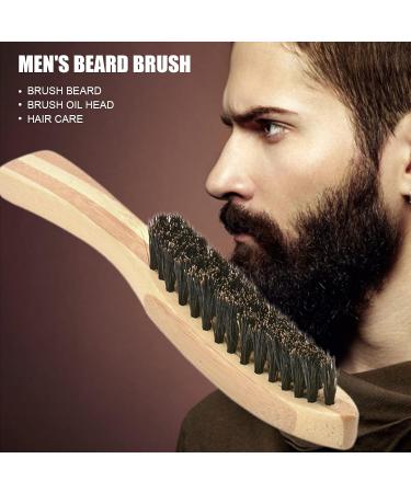 Portable Bartstyling Brush for Beard & Mustache | Smooth & Promote Growth | Easy to Carry International Shipping - Buy Online on GoSupps.com