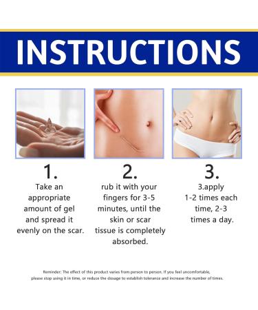  Tebinzi Scar gel anti-scar cream for face and body Nourishing treatment for surgical scars cesarean scars burns keloids and hypertrophic scars - Buy Online on GoSupps.com