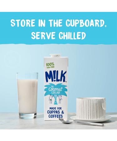 The Coconut Collab M!lk Long Life Plant-Based Vegan & Dairy Free Milk Alternative 1L Coconut 1 l (Pack of 1) - Buy Online on GoSupps.com