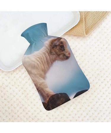 Fantasy Lamb Hot Water Bottle | Plush Cover Bed Warmer for Adults & Children | 26.5x15.3cm | International Shipping - Buy Online on GoSupps.com