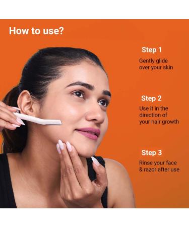 Shop Sotrue Face Razor for Women - Eco-Friendly Reusable & Painless Hair Removal | 80% Wheat Straw | Perfect for Eyebrows Upper Lip and Peach Fuzz - Buy Online on GoSupps.com