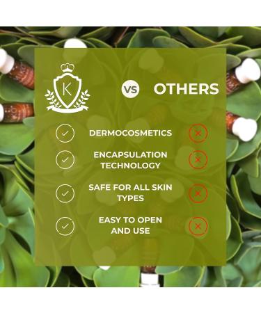 KUMIKO Revitalizing Matcha Facial Serum - Age Defying Ampoule for Men & Women | Hydrate & Plump Skin with Vitamin C - 15 Vials - Buy Online on GoSupps.com