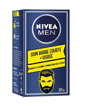 Nivea Men 2-in-1 Beard Care & Face - Chamomile & Hamamelis 50ml - Alcohol-Free Facial Care for Short Beards - Buy Online on GoSupps.com