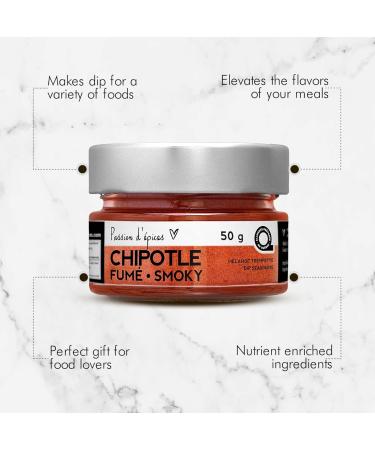 Passion d pices by A Spice Affair s Smoky Chipotle Seasoning 50g (1.8 Oz) - Chipotle Powder 50 g (Pack of 1) - Buy Online on GoSupps.com