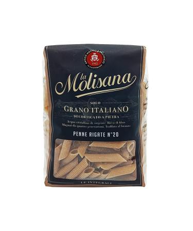 La Molisana Whole Wheat Penne Rigate N.20 500 Grams