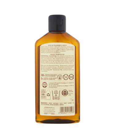 Organic Sweet Almond Oil 200ml - 100% Pure Body Oil for Hydrated Skin | International Shipping - Buy Online on GoSupps.com
