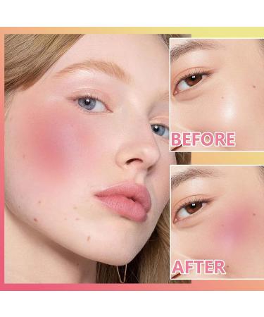 Liquid Blush Natural Soft Cream Face Blush Matte Cheek Tint Lightweight Moisturizing Waterproof Long Lasting Face Blush Stick(5#) - Buy Online on GoSupps.com