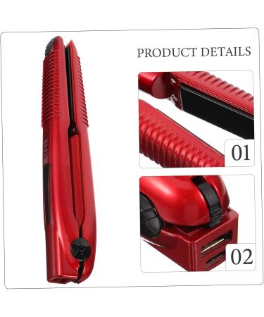 SKISUNO Home Straightener Wireless Small for Curler Battery Cordless Women Hair Styling Men Operated 20X3.5X2.5CM Red - Buy Online on GoSupps.com