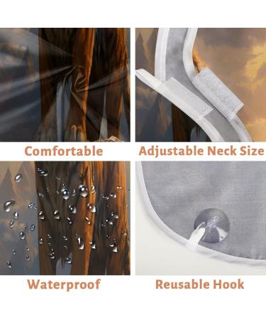 Landscape Tiger Beard Bib Apron - Ultimate Beard Hair Catcher for Men | Perfect Father's Day & Christmas Gift for Dads & Husbands with Suction Cups - Buy Online on GoSupps.com