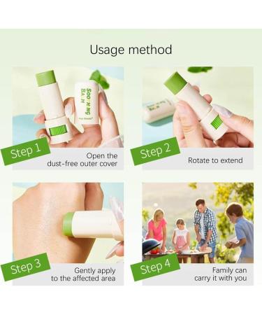 FAHXNVB Soothing Balm Stick - Mint Lithospermum Cream for Adults and Kids - Travel Size 0.5 Oz - Buy Online on GoSupps.com