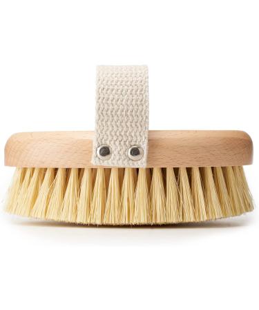 Wild & Stone Dry Brushing Body Brush - Gentle Exfoliating, Cellulite Remover, Natural & Sustainable - Buy Online on GoSupps.com