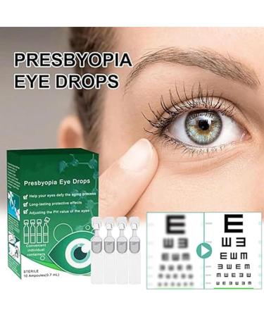 Optivipro Presbyopia Eye Drops | Vision Recovery - 10 Pcs for Eye Care | Fast International Shipping - Buy Online on GoSupps.com