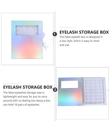 Beaupretty False Eyelash Packaging Box - Colorful Lash Case & Organizer for Eyelashes | Perfect Storage Solution - Buy Online on GoSupps.com