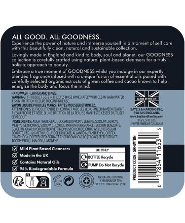 Baylis & Harding Goodness Tonka Bean & Neroli Hand Wash 500 ml (Pack of 3) - Vegan Friendly 500 ml (Pack of 3) Tonka Bean & Neroli - Buy Online on GoSupps.com