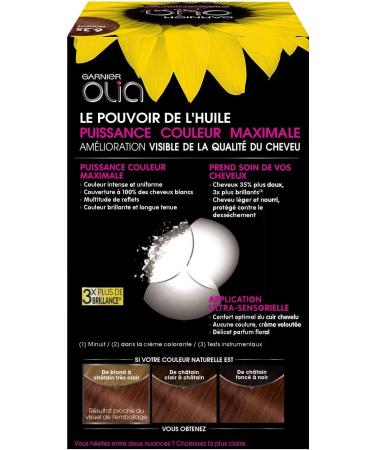 Garnier - Olia - Ammonia-free oil-based chestnut hair dye chestnut brown - Buy Online on GoSupps.com