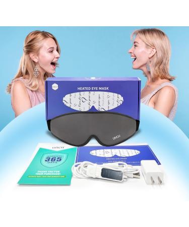 Electric Heated Eye Mask for Dry Eyes Eye Heating Pad Warmer for Blepharitis Chalazion Eye Treatment Moist Heat Therapy Washable - Buy Online on GoSupps.com