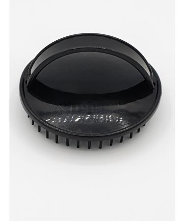 Big Beard Black Scalp Massage Be-Bop Hair Brush Gentle Shampoo for Salons Barbers & Home Use (Black)