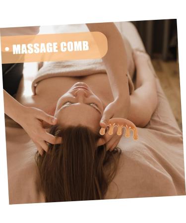 Genetic Massage Comb | Acupuncture Ridge Wide Comb for Scalp Relaxation | 10x6.3cm Massage Device Accessories - Buy Online on GoSupps.com