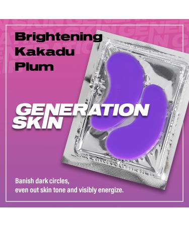 Generation Skin Kakadu Plum Under Eye Brightener Patches - Pack of 5 | Hydrogel Eye Mask for Dark Circles | Anti-Aging Firming and Moisturizing - Buy Online on GoSupps.com