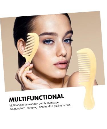 Beaupretty Horn Comb - 1pc Hair Cutting Tool for Professional & Household Use | International Shipping Available - Buy Online on GoSupps.com