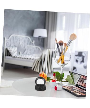 Mipcase 20 pcs Travel Mirror for Organizer Case Eyeshadow Makeup Empty Pan Compact DIY Plate Blush 3.8x3.8cmx2pcs Blackx2pcs - Buy Online on GoSupps.com