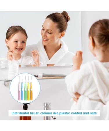 Skhaovs 50-Piece Interdental Brushes Set | Push-Pull Cleaner & Retractable Dental Flap | Optimal Oral Hygiene in 5 Colors - Buy Online on GoSupps.com