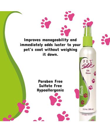 PETSILK Silk Sheen - Luxurious Pet Grooming Silk Serum - Buy Online on GoSupps.com