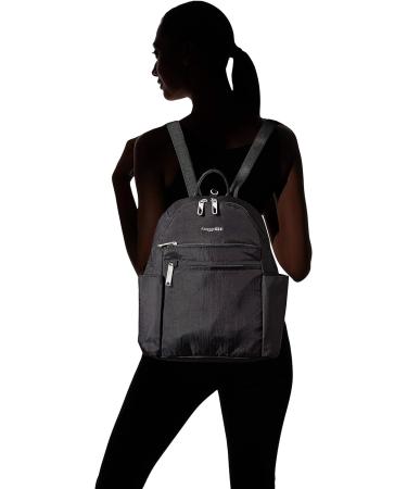 Baggallini Securtex Anti-theft Vacation Backpack - Black | Women's One Size - Buy Online on GoSupps.com