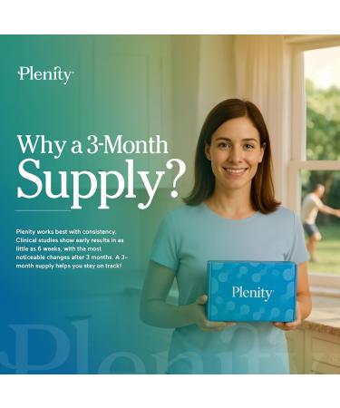 Plenity FDA-Cleared Weight Management Support Capsules 3 Month Supply Clinically Proven Plant-Based Hydrogel for Feeling Fuller Controlling Portions and Weight Management - Buy Online on GoSupps.com