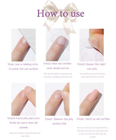Summer Glitter French Tip Short Round Press on Nails - 24 Pcs with Stars Designs | Glossy False Nails for Women and Girls - Includes Nails Glue | Artificial Acrylic Full Cover False Nails - Style1 - Buy Online on GoSupps.com