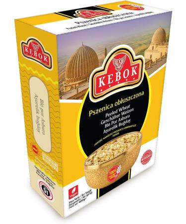  K KEBOK Kebok Peeled Wheat 400g Vegan 100% Wheat - Buy Online on GoSupps.com